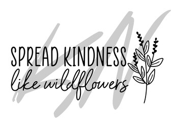 Download Kindness Flowers Etsy