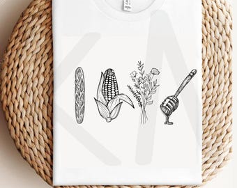 Farmers Market, Homestead, Garden, Homemade, Homegrown, Produce, Digital Download, Sublimation, PNG, SVG, Vinyl, DTF, Shirt Design, T-shirt