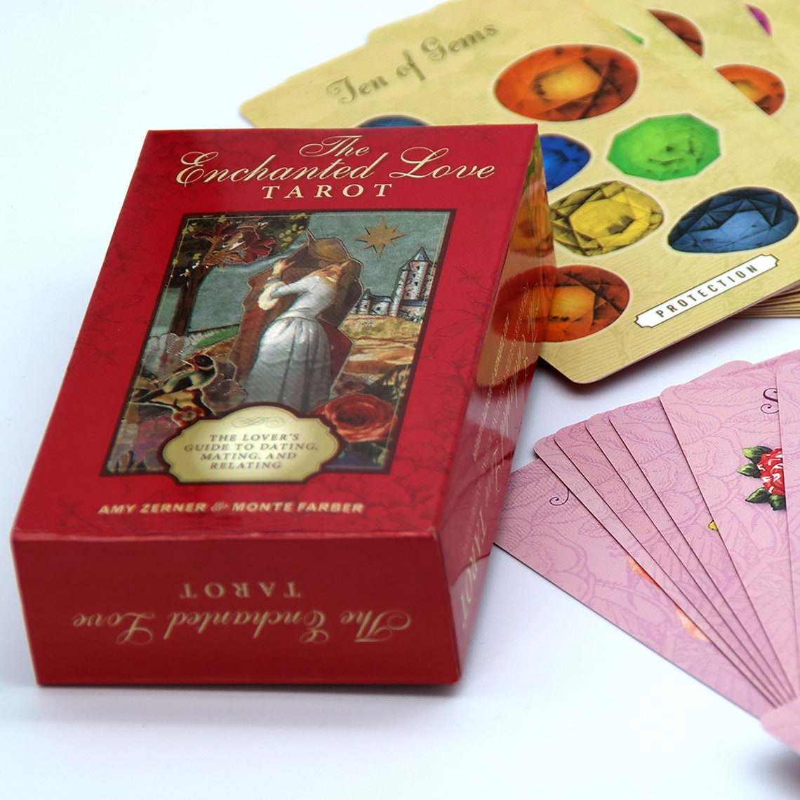 The Enchanted Love Tarot Cards 78Pcs Tarot Cards Size Etsy