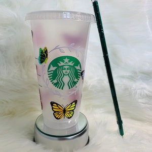 Starbucks Personalized Butterfly Cup/Tumbler