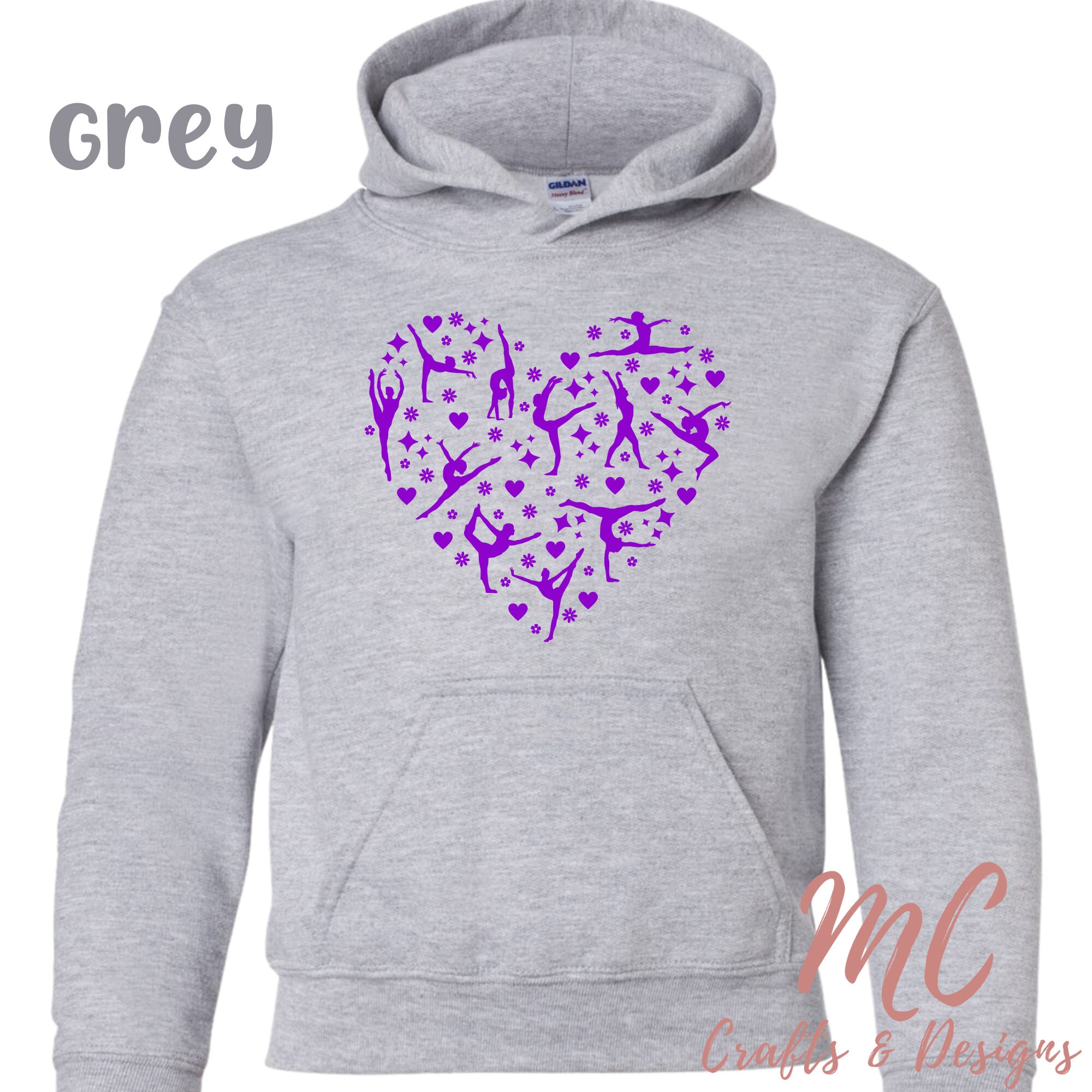 Future Marathon Runner Kids Hoodie Sweatshirt Youth Small Grey