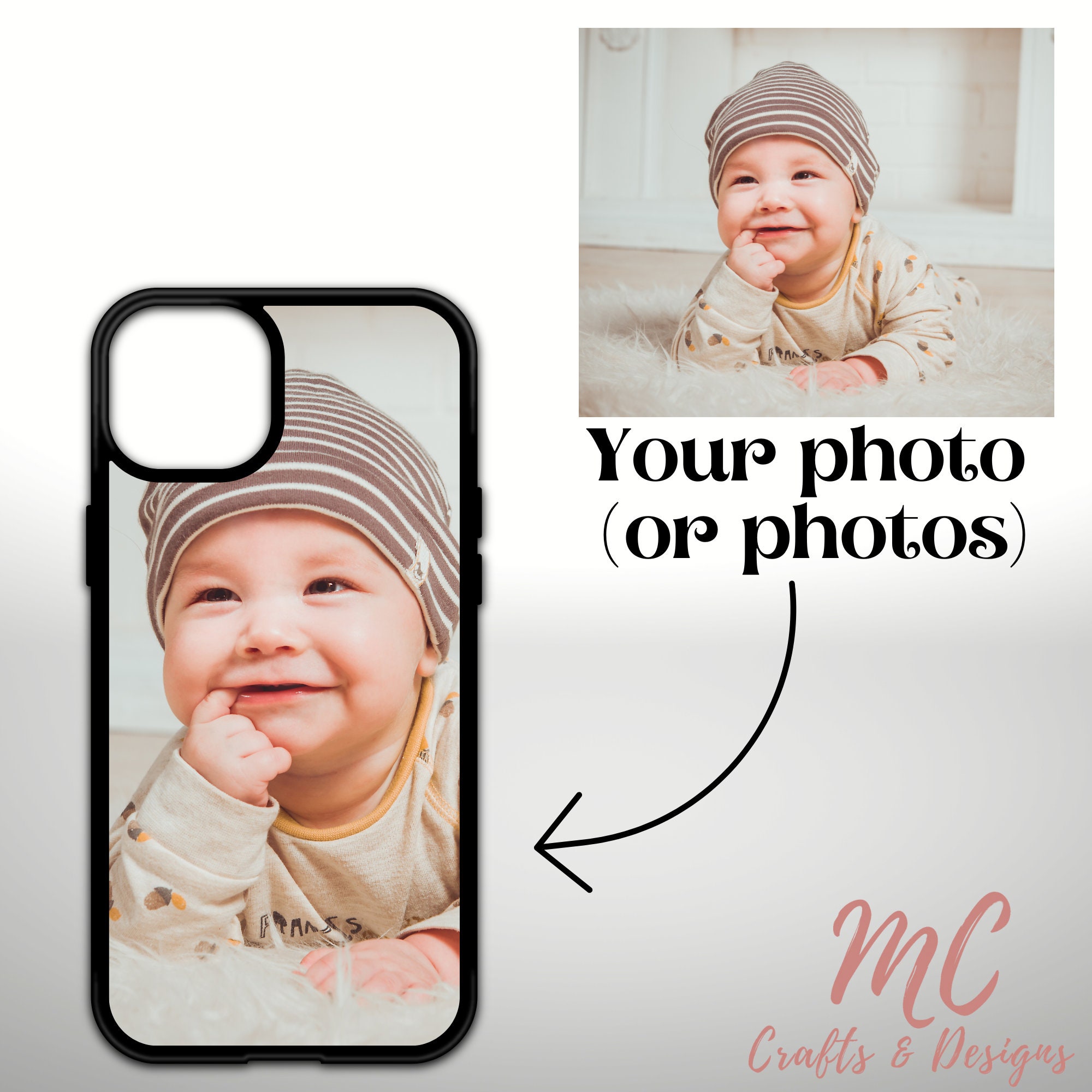 Personalized iPhone Case With Custom Photo, Custom Picture Case Cover