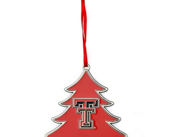 2022 Texas Tech Christmas Ornament Texas Tech Ornaments | Etsy