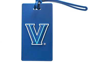 Pack of 2 Villanova Wildcats NCAA PVC Luggage Tags