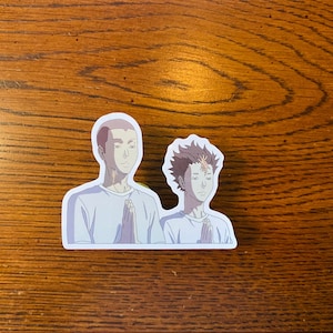 Volleyball Anime Duo Sticker