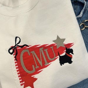 Custom College Patchwork Sweatshirts