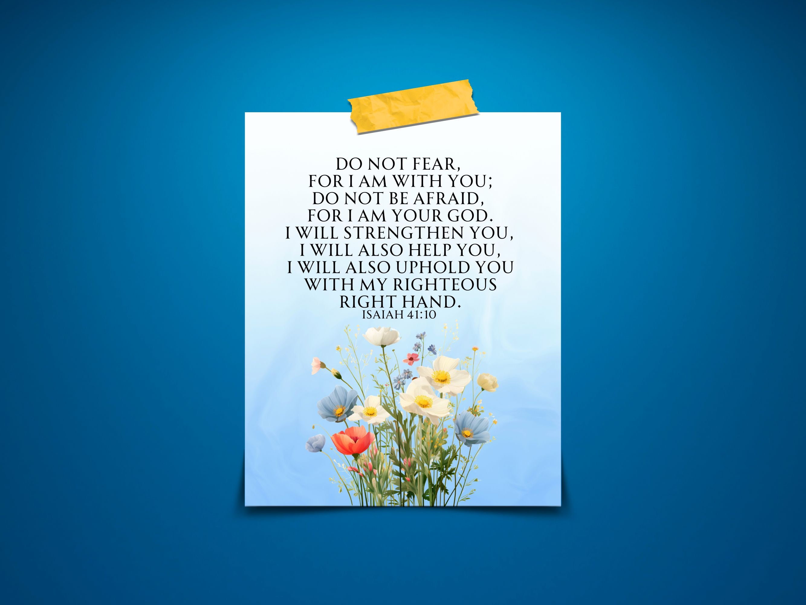 Floral Scripture Cards, 8 Printable Bible Verse Cards, Bible Memory ...