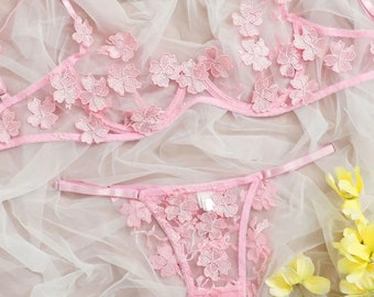 baby pink underwear set
