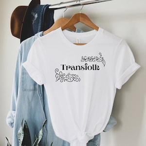 TransFolk transgender pride Unisex Short Sleeve Tee trans lgbt non binary