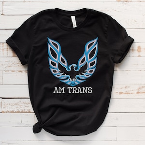 Am Trans Phoenix Unisex Short Sleeve Tee- Transgender Pride Rights Colors
