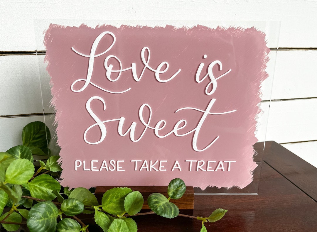 Dessert Table Sign Bridal Shower Dessert Bar Sign for Baby Etsy