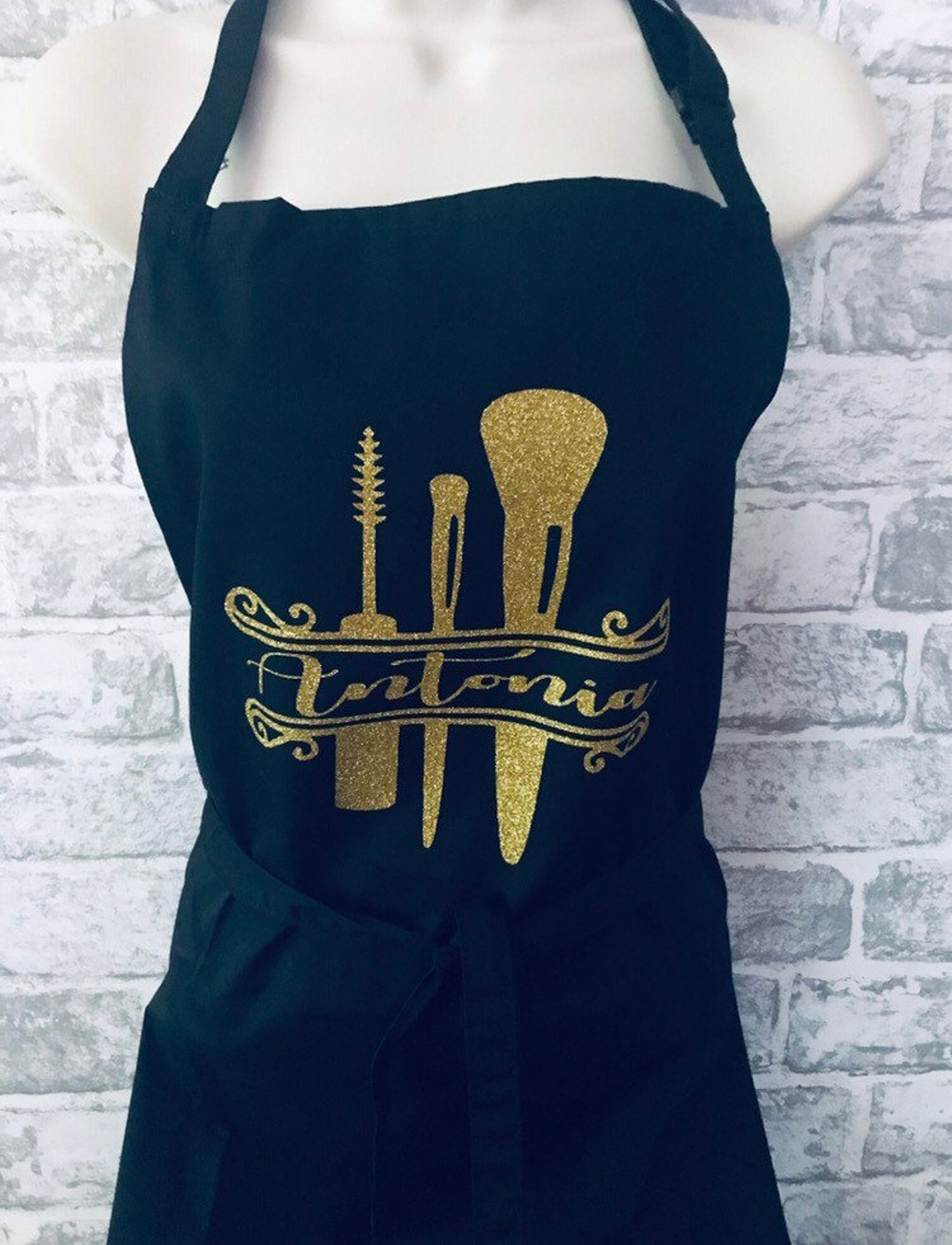 Make up Apron gift makeup artist washable apron birthday Etsy