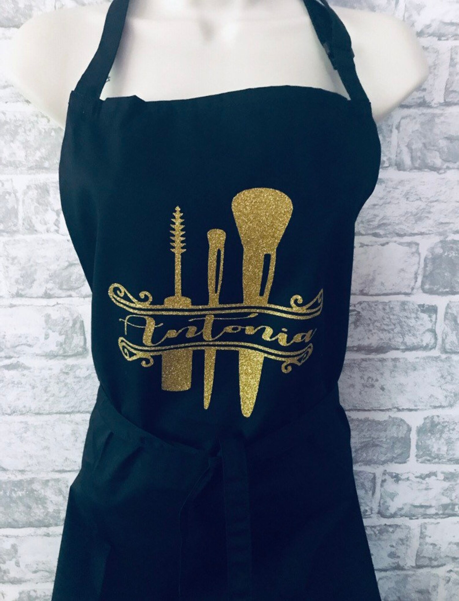 Make up Apron gift makeup artist washable apron birthday Etsy