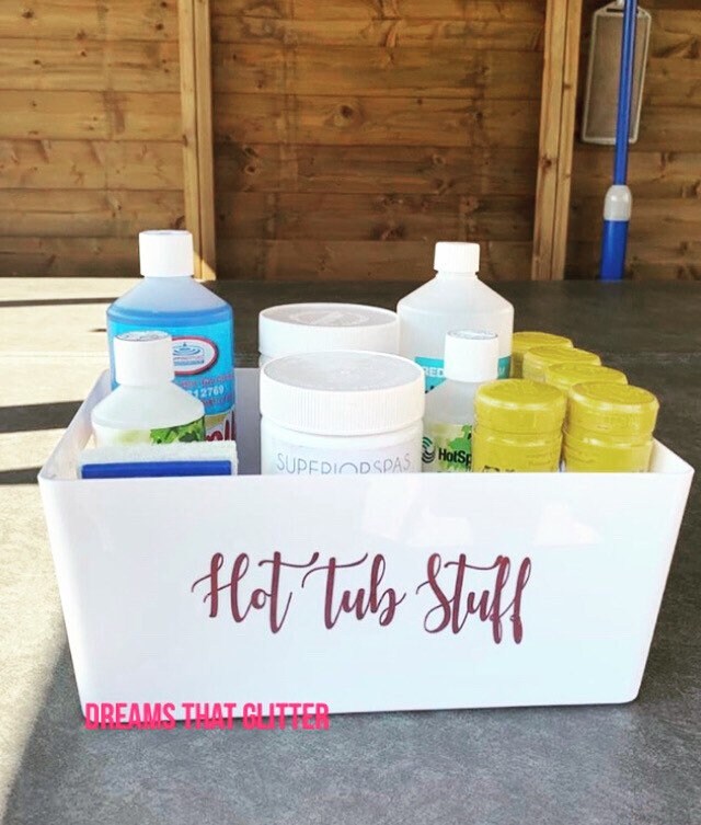 Hot Tub Storage Boxmrs Hinch Inspired Stacey Soloman Home Etsy UK