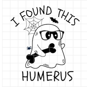 Humerus Bone Joke Halloween Digital Download | Sublimation Design PNG | Instant Download | Spooky DIY Decor