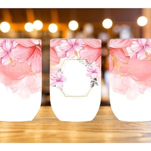 Floral Mother,Straight Wine Tumbler Sublimation Design,Digital Instant Download PNG