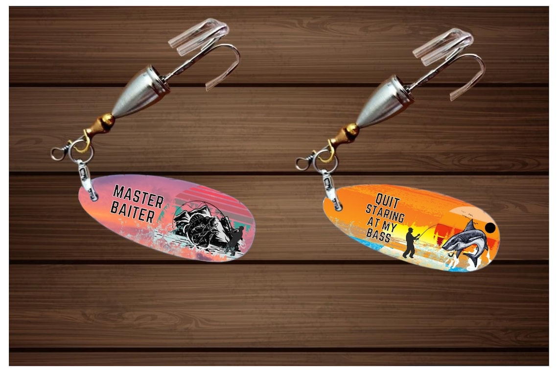 Fishing Lure Designs/sublimation Fishing Lures/fathers Day Etsy Canada
