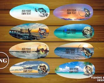 Fathers Day Fishing Lure Sublimation Template/Fishing Lure Designs/Add Your Own Text/Bundle Digital Download PNG