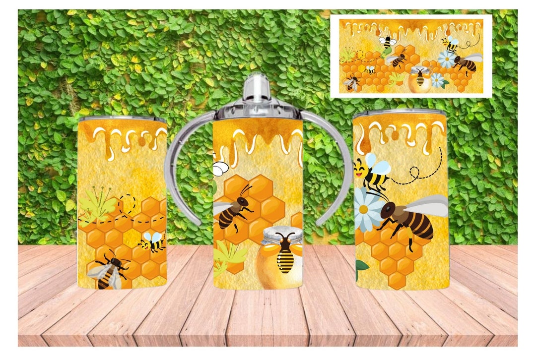 12 Oz Baby Sippy Cup cute Queen Bee kids Tumbler Design Png digital 12-oz-baby-sippy-cup-cute-queen-bee-kids-tumbler-design-png-digital