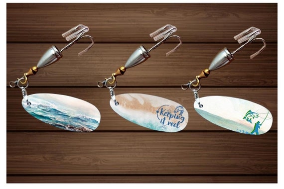 Fishing Lure Designs/add Your Own Text/fathers Day Lure Gift