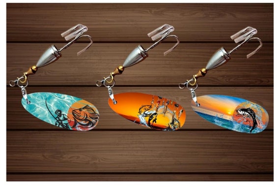 Fishing Lure Designs/add Your Own Text/fathers Day Lure Gift