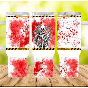 Crime Scene 40 oz Tumbler Png,40oz Tumbler Wrap Sublimation,digital PNG wrap Waterslide download