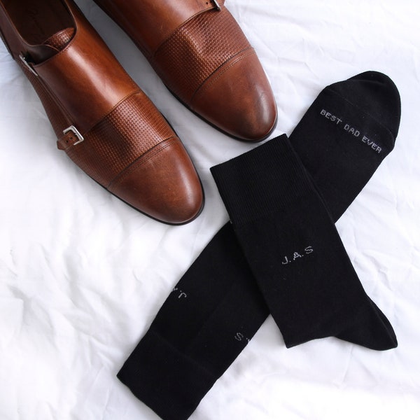 Monogrammed Men's Dress Socks (5 Pairs Pack)