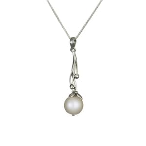 Milena Ornate Pearl Necklace
