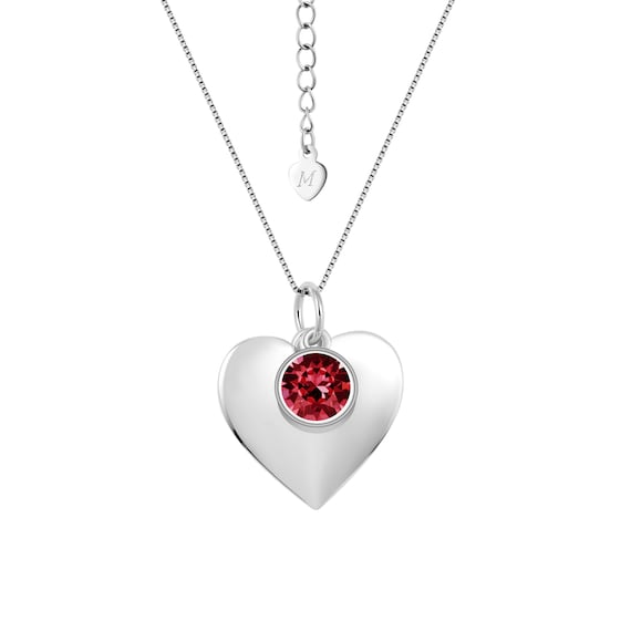 Swarovski january birthstone necklace discount