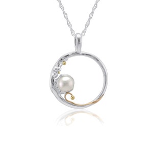 Milena Oval Freshwater Pearl Necklace