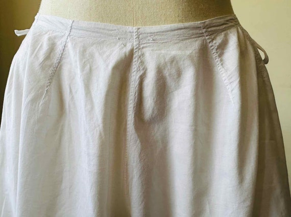 Antique White Bloomers /Lace trim Pantaloons / Pu… - image 6