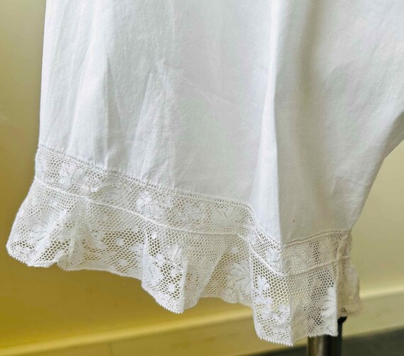 Antique White Bloomers /Lace trim Pantaloons / Pu… - image 2