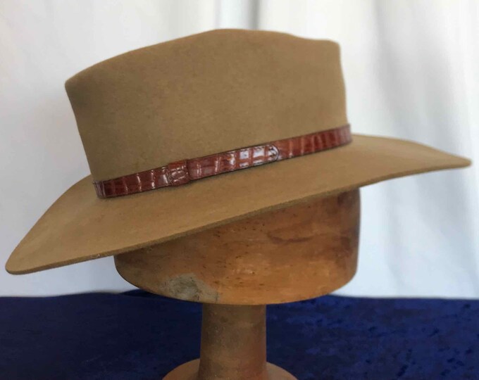 AKUBRA Outback Hat Western Hat Aussie Bush Hat Aussie Cowboy Hat Fur