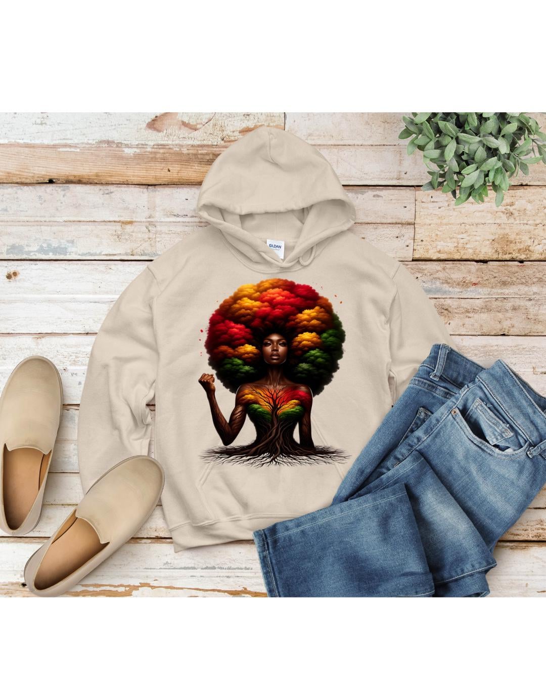 Rooted Queen Afro Tree of Life - Etsy