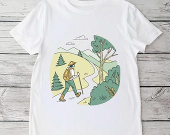 Hiking SVG Bundle | Mountains Camping Outdoor Adventure Cut Files | Wilderness Nature Hiking Clipart for Cricut & Silhouette