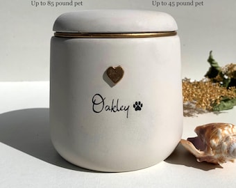 Personalized  Pet urn for ashes