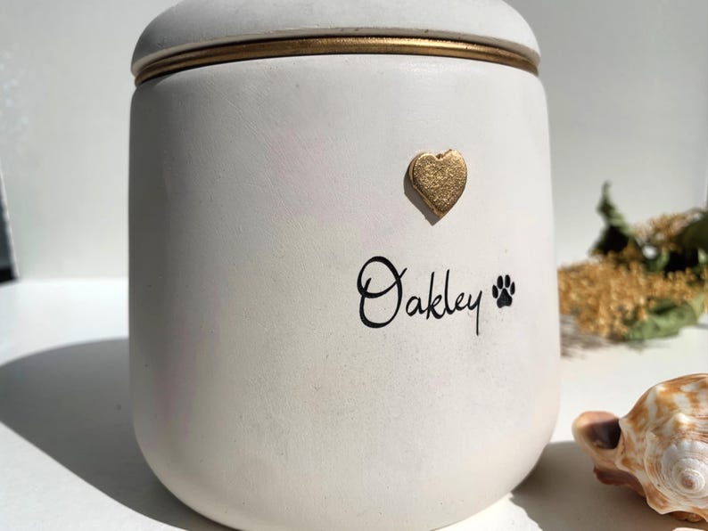 Personalized Pet urn for ashes bild 4