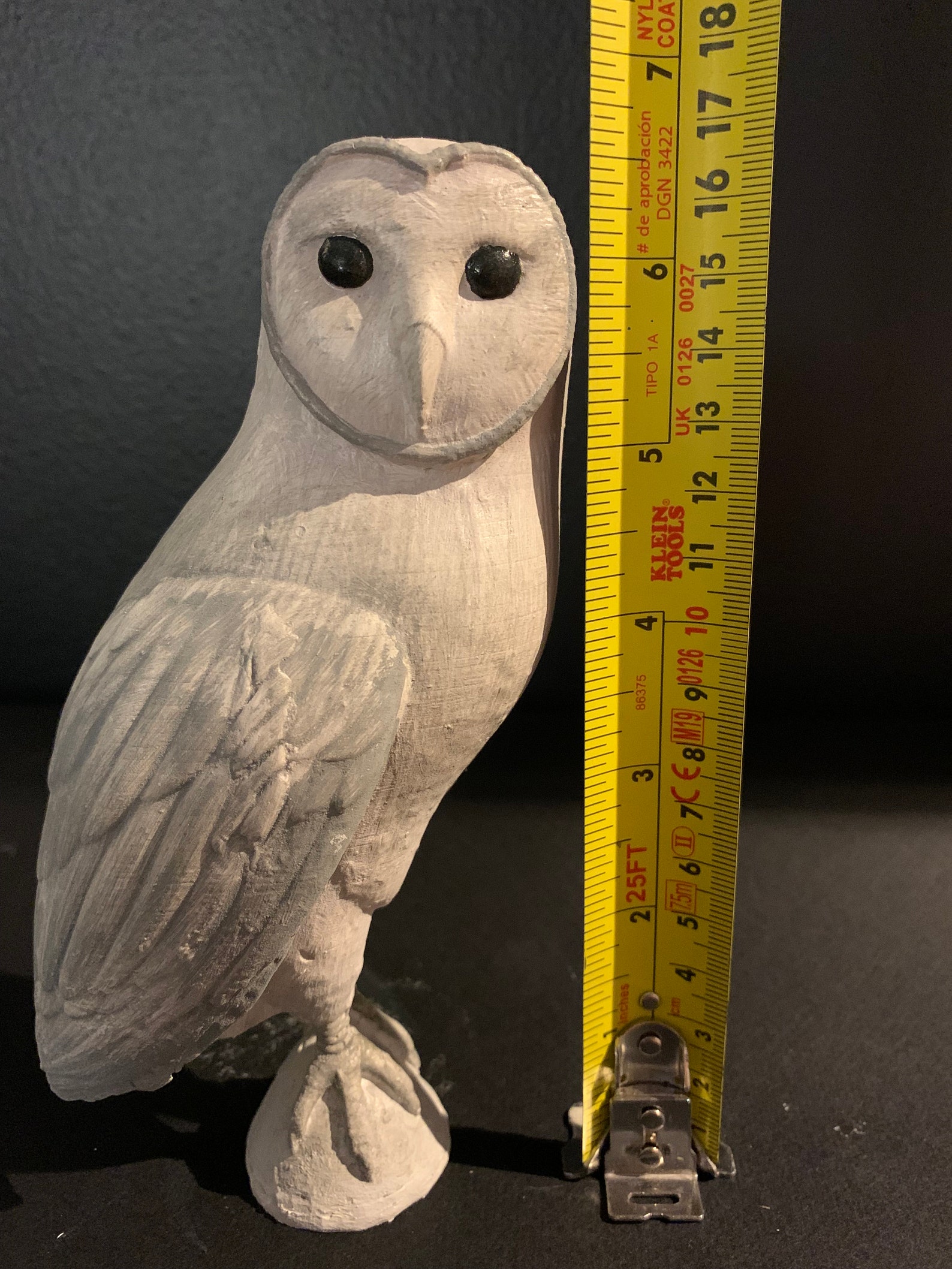 Barn Owl Figurine 6.75'' Height Etsy