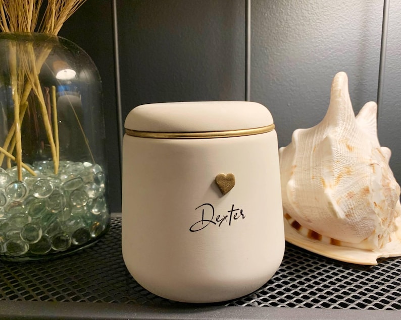elegant pet urn