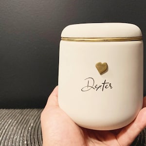 personalized pet urn
