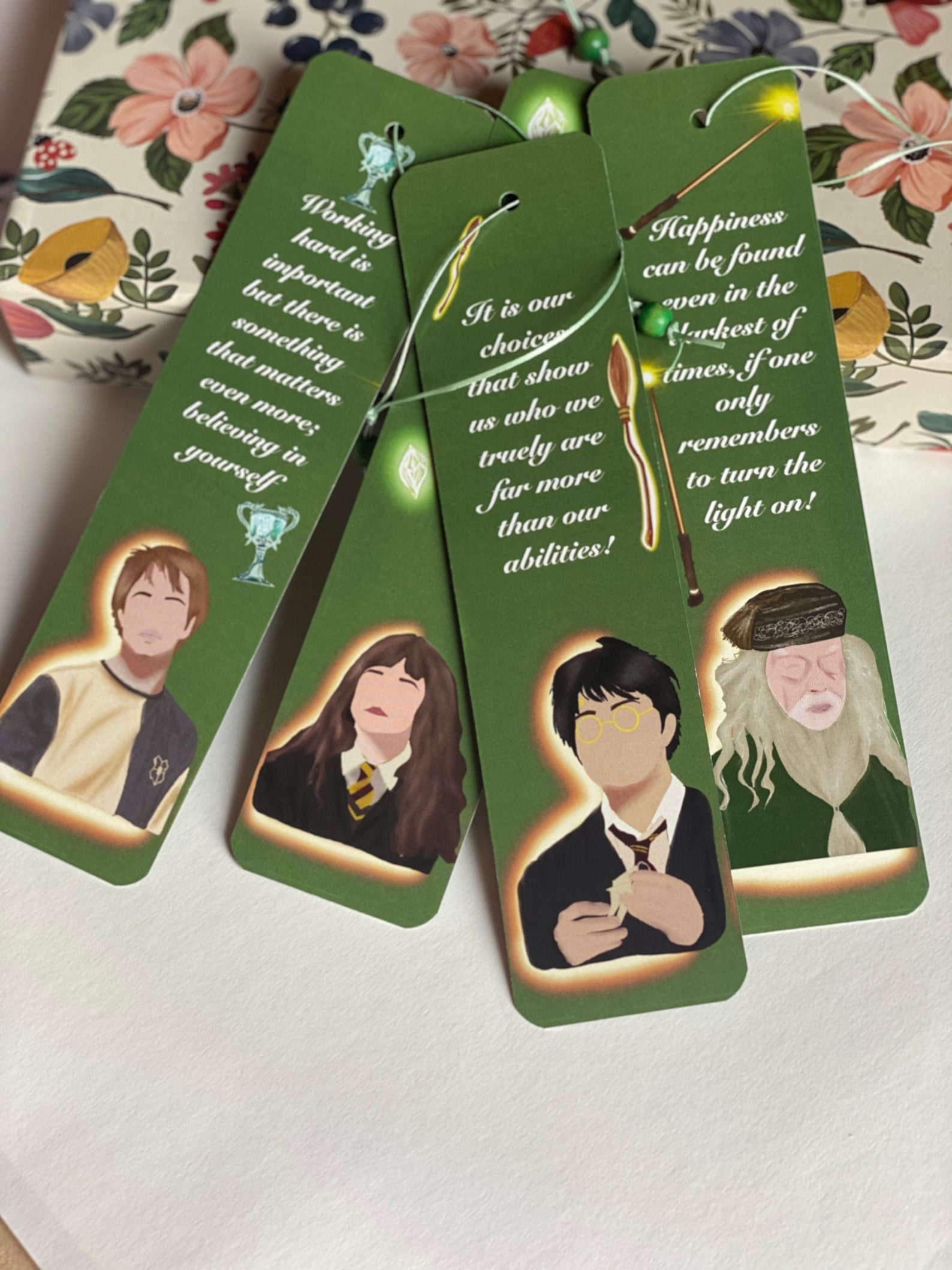 Harry Potter Bookmarks /Harry Potter/ Bookmarks | Etsy