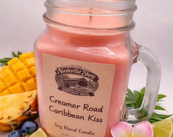 Creamer Road Caribbean Kiss Soy Blend Candle