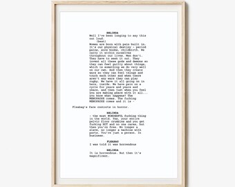 Fleabag Script Print - Etsy
