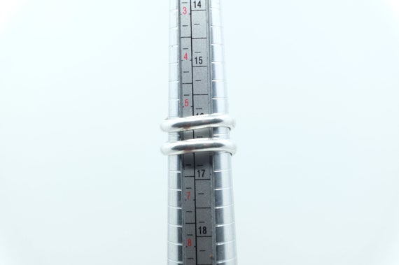 Sterling Silver Modern Spring Ring (4) - image 5