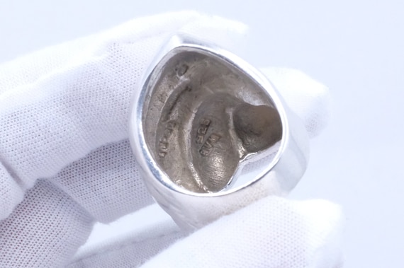 Sterling Silver Modernist Ring - image 8