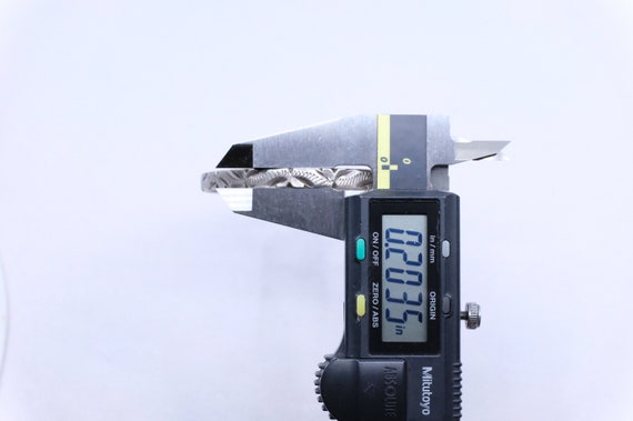 Silver Moroccan African Bangle - image 7