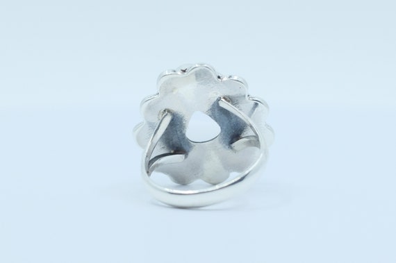 Sterling Silver Clear Quartz Ring - image 3