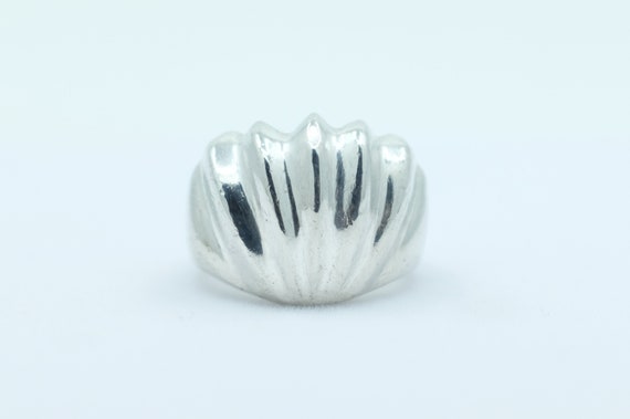 Sterling Silver Modernist Ring