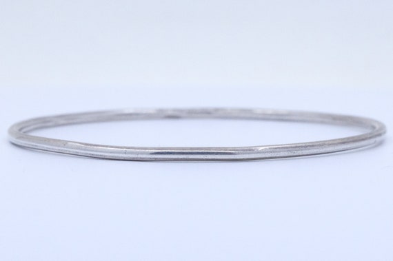 Silver Moroccan Bangle - image 2