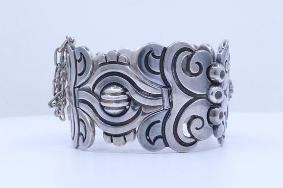 Hector Aguilar Silver Maguey Bracelet View 4